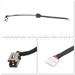 Laptop tápcsatlakozó kábel - PJC0171